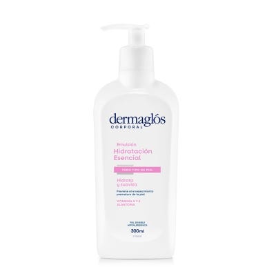 Emulsion Dermaglos Corporal Hidratacion Esencial x300ml