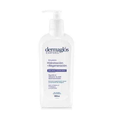 Emulsion Dermaglos Hidratacion y Regeneracion x300cmp