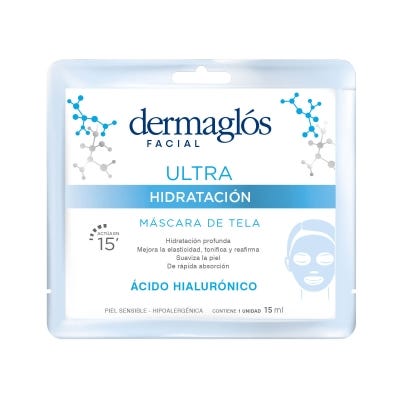 Mascara Facial Dermaglos Ultra Hidratacion x15ml
