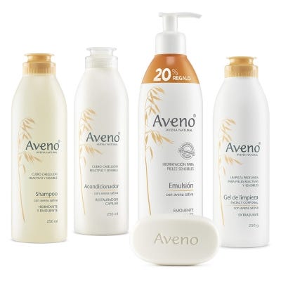 Combo Aveno Cuidado Facial Y Corporal