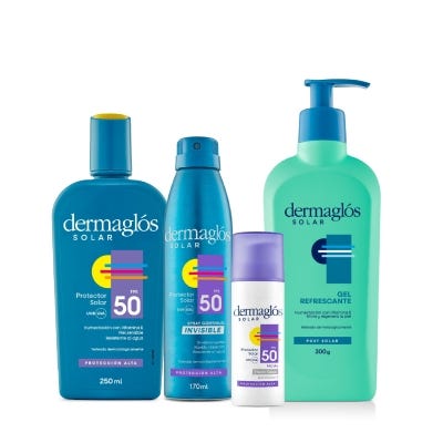 Kit Protector Solar Completo Dermaglós FPS 50