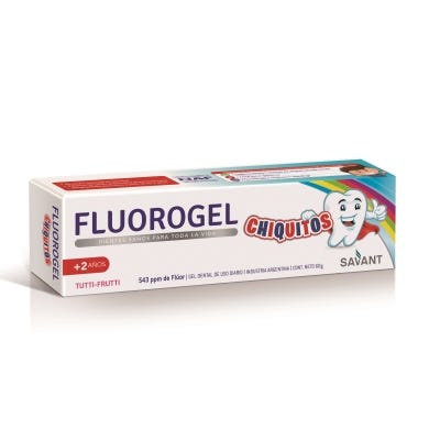 Fluorogel Chiquitos Gel Tutti Fruti x60gr