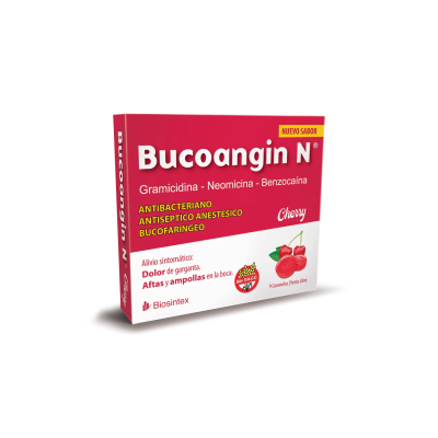 Bucoangin N Caramelos Antibioticos Cherry Caram.X 9