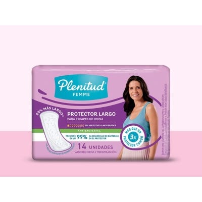 Toalla para Incontinencia Plenitud Femme Leve x14un