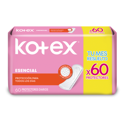 Protectores Diarios Kotex Esencial x60un