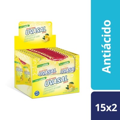 Uvasal Limon Sob.X 15 X 2