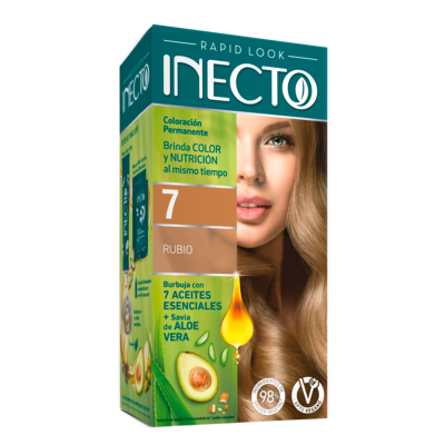 Coloración Inecto Rapid Look 7 - Rubio