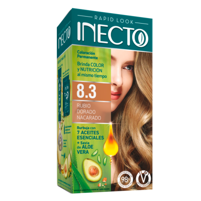  Coloracion Inecto Rapid Look 8.3- rubio Claro naca