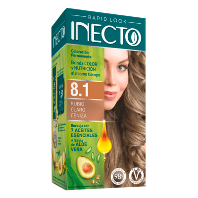 Coloracion Inecto Rapid Look 8.1-rubio Claro cen 