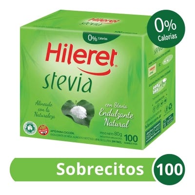 Hileret Stevia x100sob Forte