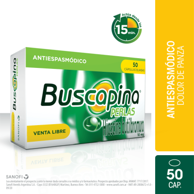 Buscapina Perlas Cps.Blandas X 50