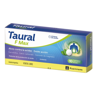 Taural F Max 10 mg Comp. x 10