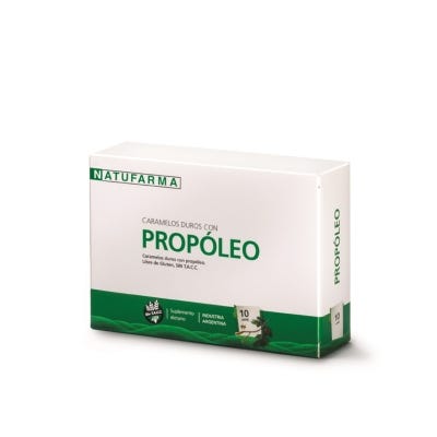 Natufarma Suplemento Dietario x 10 Uni. Caramelos De Propolio Con Mentol