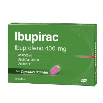 Ibupirac Capsula Blanda 400 Mg Cps.Blandas X 60