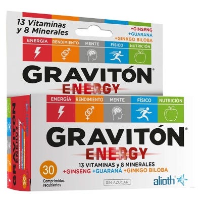 Suplemento Vitamínico Graviton Energy x30Comp