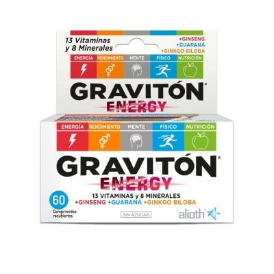Suplemento Vitamínico Graviton Energy x60Comp