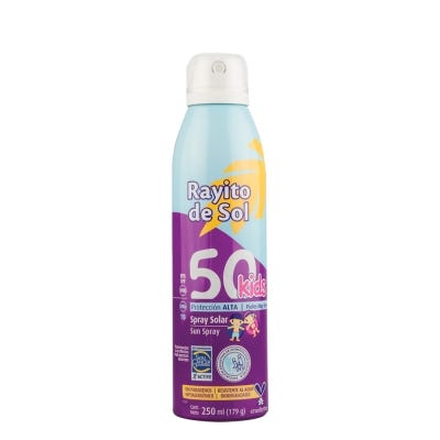 Protector Solar Rayito De Sol Kids Fps50 Aerosol x250ml