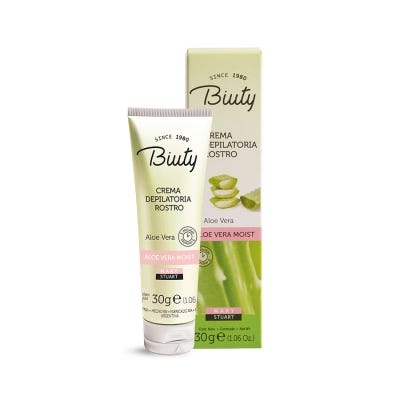 Crema Depilatoria Biuty Aloe Rostro x30gr