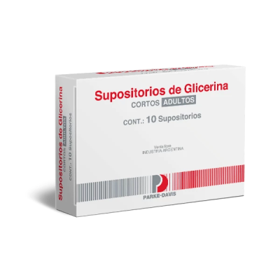 Supositorios De Glicerina Adultos Sup.X 10