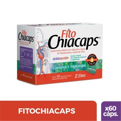 Fito Chiacaps Suplemento Dietario x 60 Cmp Aceite De Chía