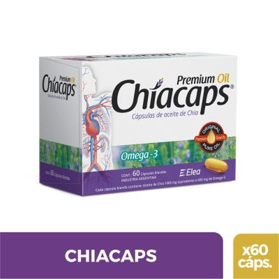 Chiacaps Suplemento Dietario x 60 Cmp Premium