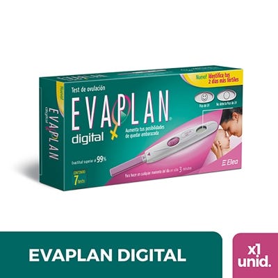Evaplan Test de Ovulación Digital x 7 Uni