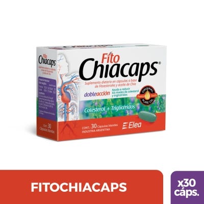 Fito Chiacaps Suplemento Dietario x 30 Cmp