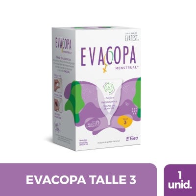 Copa Menstrual Evacopa Talle 3