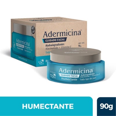 Crema Facial Adermicina Cuidado Facial Humectante x90gr