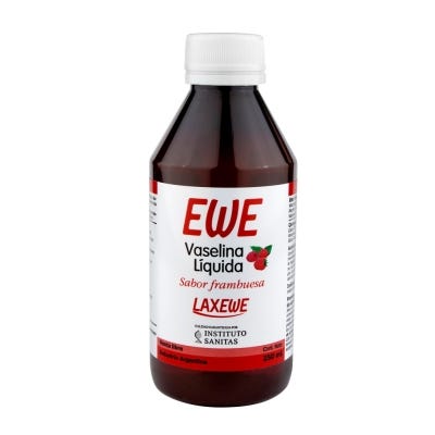 Ewe Vaselina x250ml Liquida Extra Densa Frambuesa