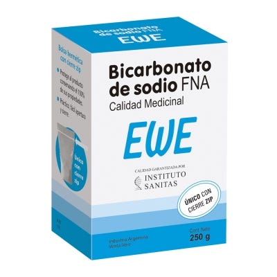 Ewe Bicarbonato de sodio Puro x250g antiácido