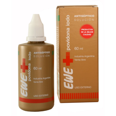 Iodo Povidona Ewe 10% Sol.Tpica X 60 Ml