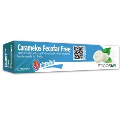 Caramelos Fecofar Free x 12 uni