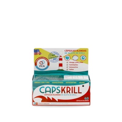 Capskrill Suplemento Dietario x40Cap