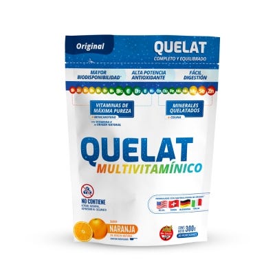 Suplemento Vitaminico Quelat Multivitaminico x30un