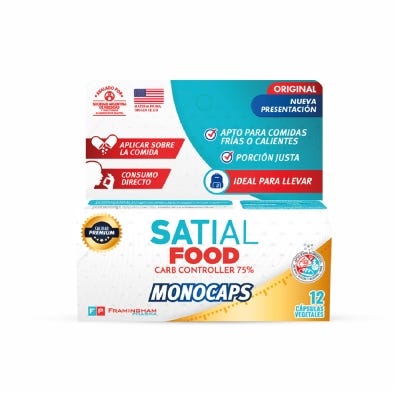 Suplemento Dietario Satial Food Monocaps x12cap