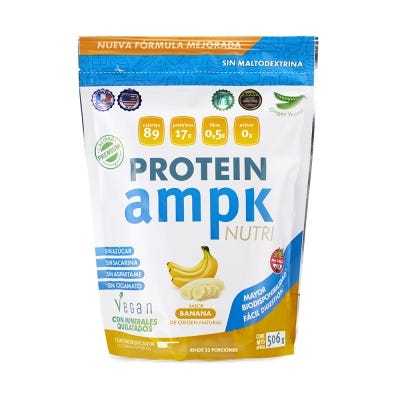 AMPK Nutri Vegan Protein doypack x506 g banana
