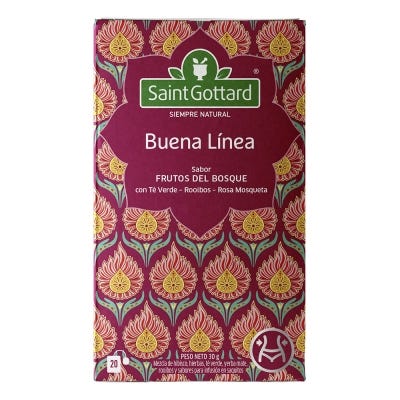 Te Saint Gottard Buena Linea Frutos Del Bosque x20un 