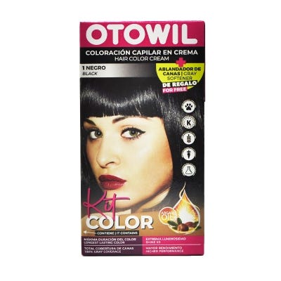 Coloracion Otowil Kit Argán 1 Negro