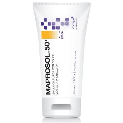 Maprosol Protector Solar 140ml 50+ Emulsión Flu*Da Pomo