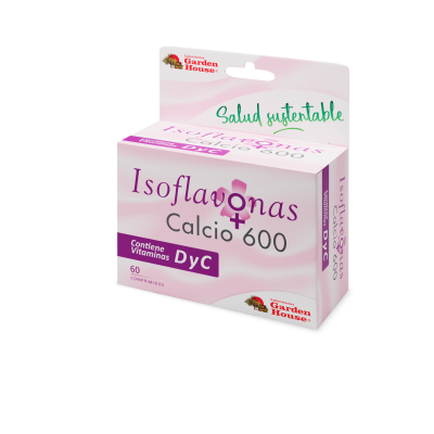 Suplemento Dietario Garden House Isoflavonas De Soja+calcio 600 x60cmp