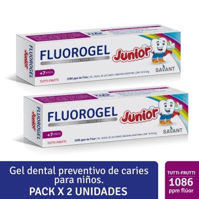 Fluorogel Tutti Frutti 2X1 x60gr