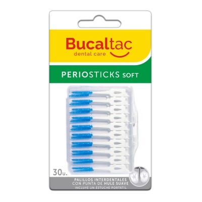 Palillos Interdentales Bucal Tac Periosticks Soft x30Un