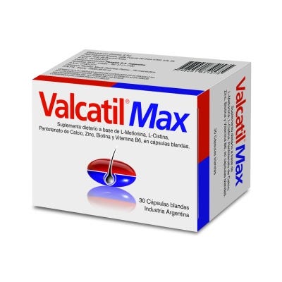 Suplemento Dietario Valcatil Max x30caps