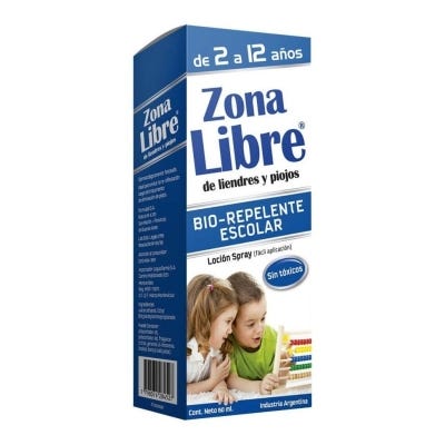 Pediculicida Zona Libre Escolar Spray x60ml