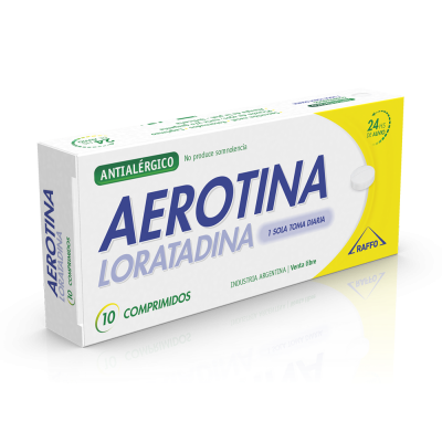 Aerotina 10 Mg Comp.X 10