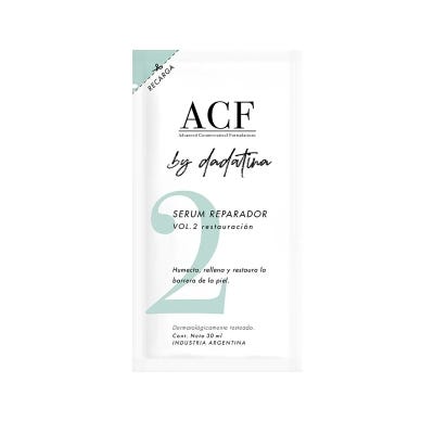 Recarga Serum Facial Vol 2 Reparador Acf By Dadatina X30ml 