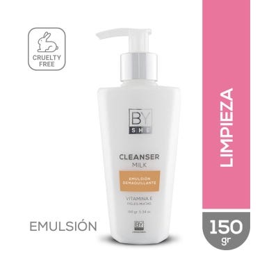 By She Cleanser Milk Emulsión Limpize Facial x150g