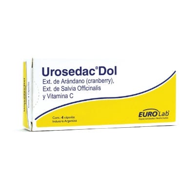 Urosedac Dol Suplemento Nutricional Caps.x4