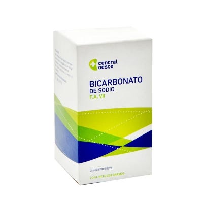 Central Oeste Bicarbonato de Sodio Estuche x250gr